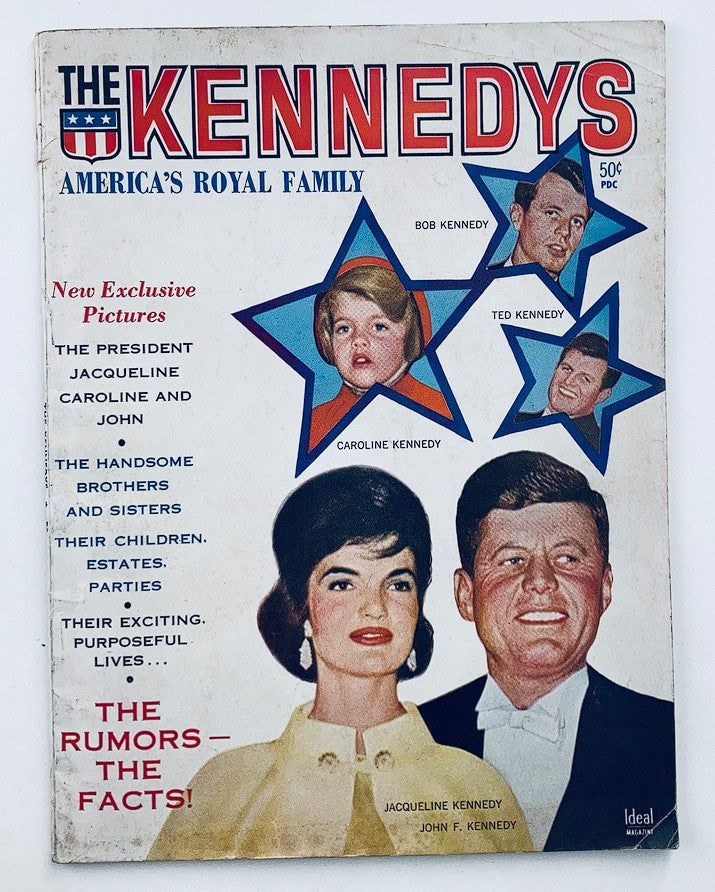 VTG The Kennedys Magazine 1962 Vol 1 #1 Jackie & John Kennedy No Label