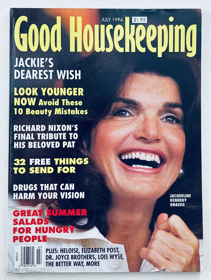 Good Housekeeping Magazine July 1994 Jacqueline Kennedy Onassis No Label