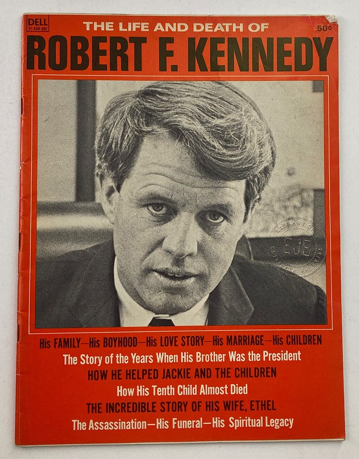 VTG 1968 The Life and Death of Robert F. Kennedy by Arthur Heller No Label