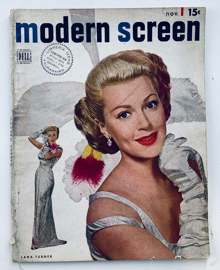 VTG Modern Screen Magazine November 1947 Vol 35 #6 Lana Turner No Label