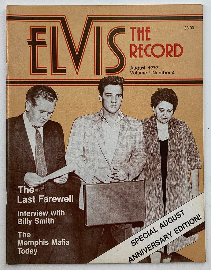 VTG The Record Magazine August 1979 Vol 1 #4 Elvis Presley No Label