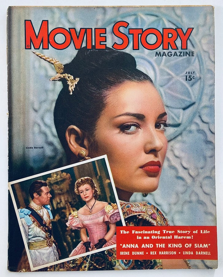 VTG Movie Story Magazine July 1946 Vol 21 #147 Linda Darnell Cover No Label