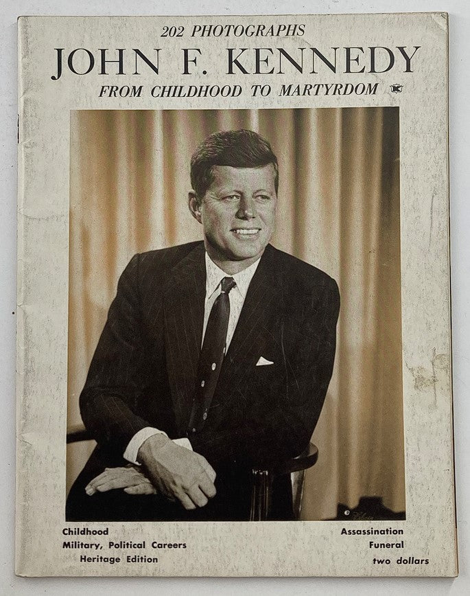 VTG 1963 John F. Kennedy From Childhood to Martyrdom No Label