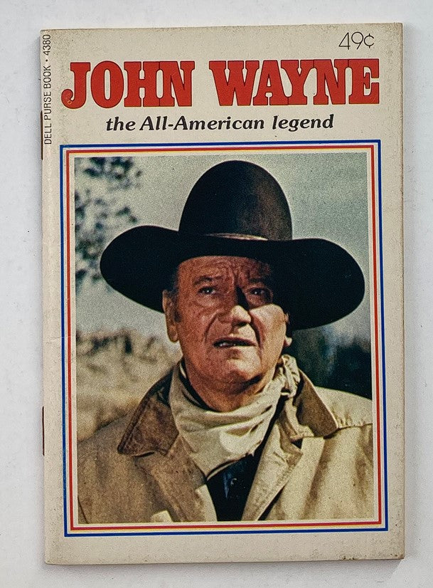 VTG 1979 John Wayne The All-American Legend A Dell Purse Book