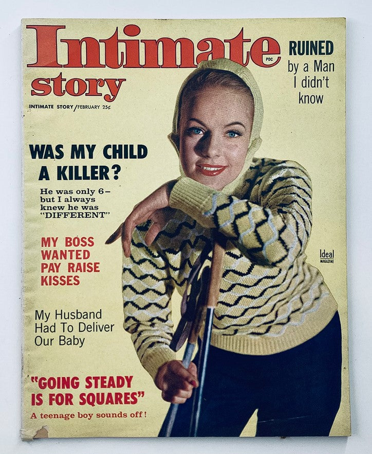 VTG Intimate Story Magazine February 1959 Going Steady for Squares No Label