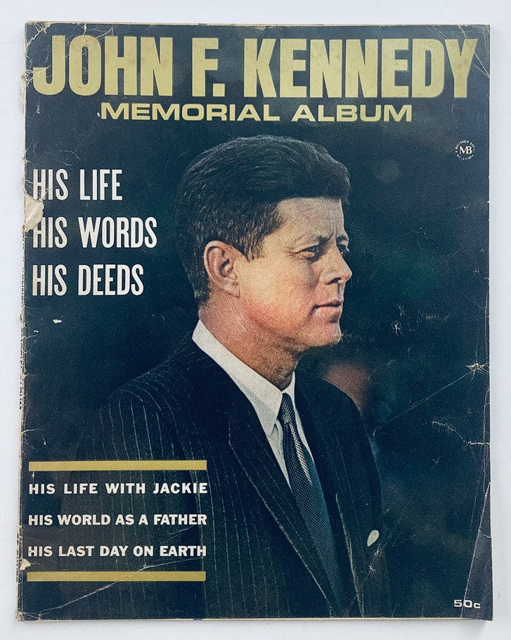 VTG 1964 John F. Kennedy Memorial Album His Life, His Words, His Deeds No Label