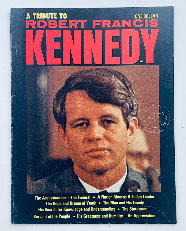 VTG 1968 A Tribute To Robert Francis Kennedy The Assassination No Label