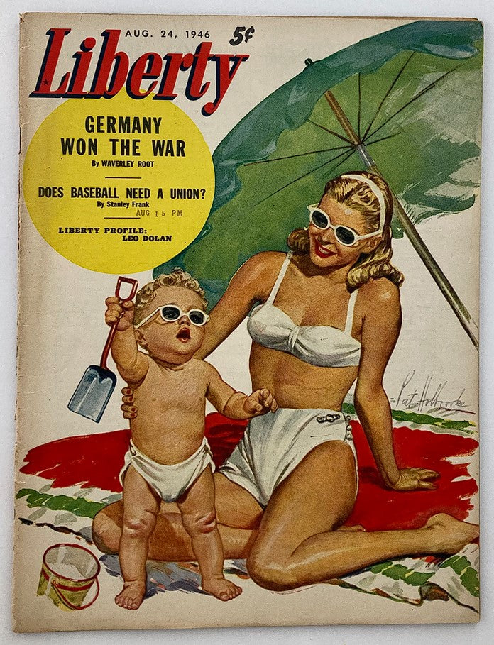 VTG Liberty Magazine August 24 1946 Leo Dolan Canada's Finest No Label