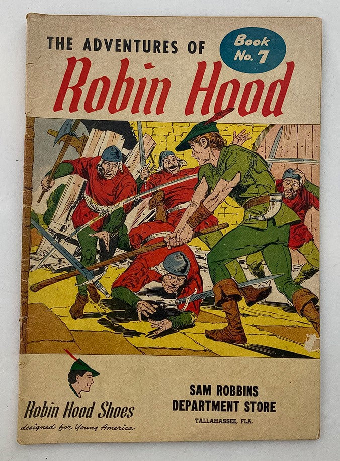 Adventures of Robin Hood (1960 Robin Hood Shoes) Comic Books No. 7