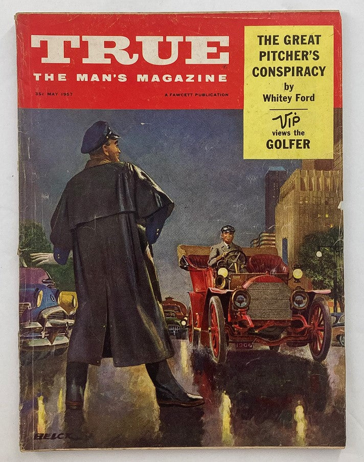 VTG True The Man's Magazine May 1957 The Great Pitcher's Conspiracy No Label