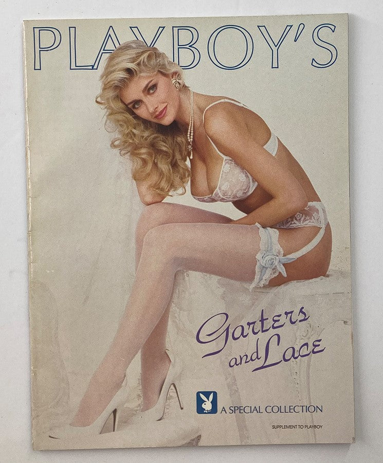 VTG 1992 Playboy's Garters & Lace Pamela Anderson Special Collection No Label