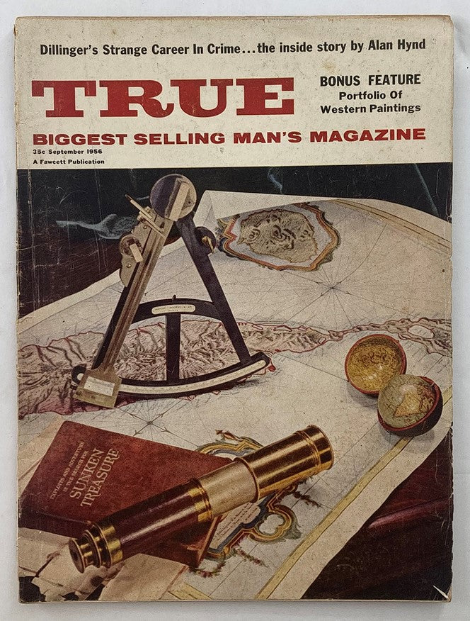 VTG True Magazine September 1956 The Case of the Shot in the Dark No Label