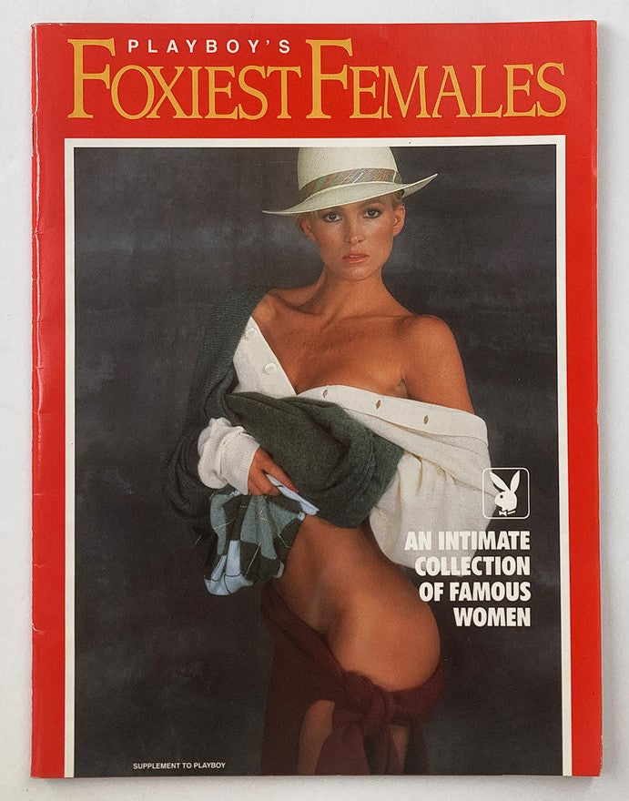 1991 Playboy Magazine Foxiest Females Covergirl Janet Jones No Label