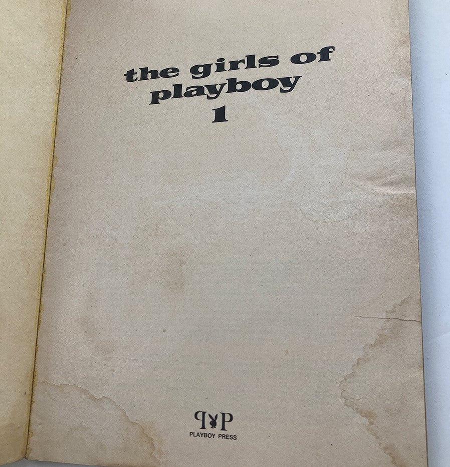 VTG 1973 The Girls of Playboy No. 1 Covergirl Liv Lindeland No Label