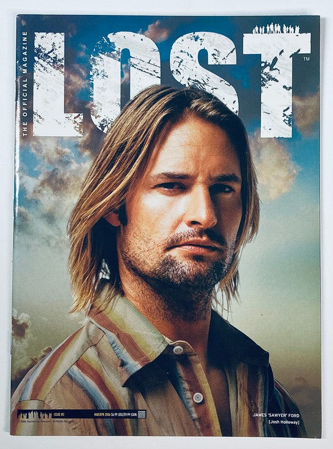 Lost The Official Magazine March 2006 No. 3 Josh Holloway as Sawyer No Label