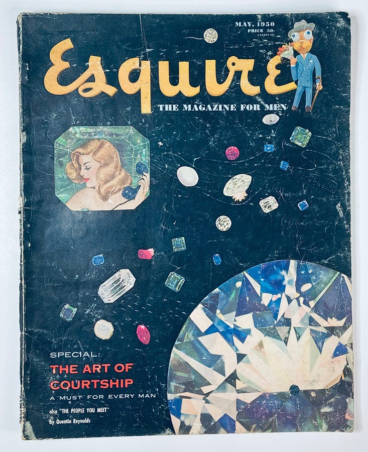 VTG Esquire Magazine May 1950 No. 198 The Art of Courtship No Label