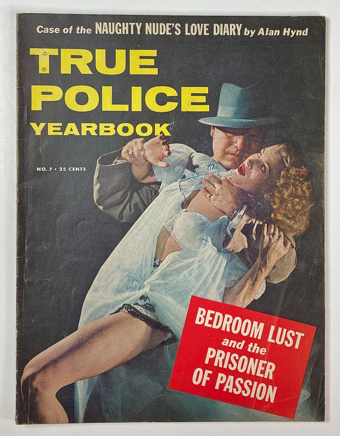 VTG True Police Yearbook 1956 No. 7 Bedroom Lust & Prisoner of Passion No Label