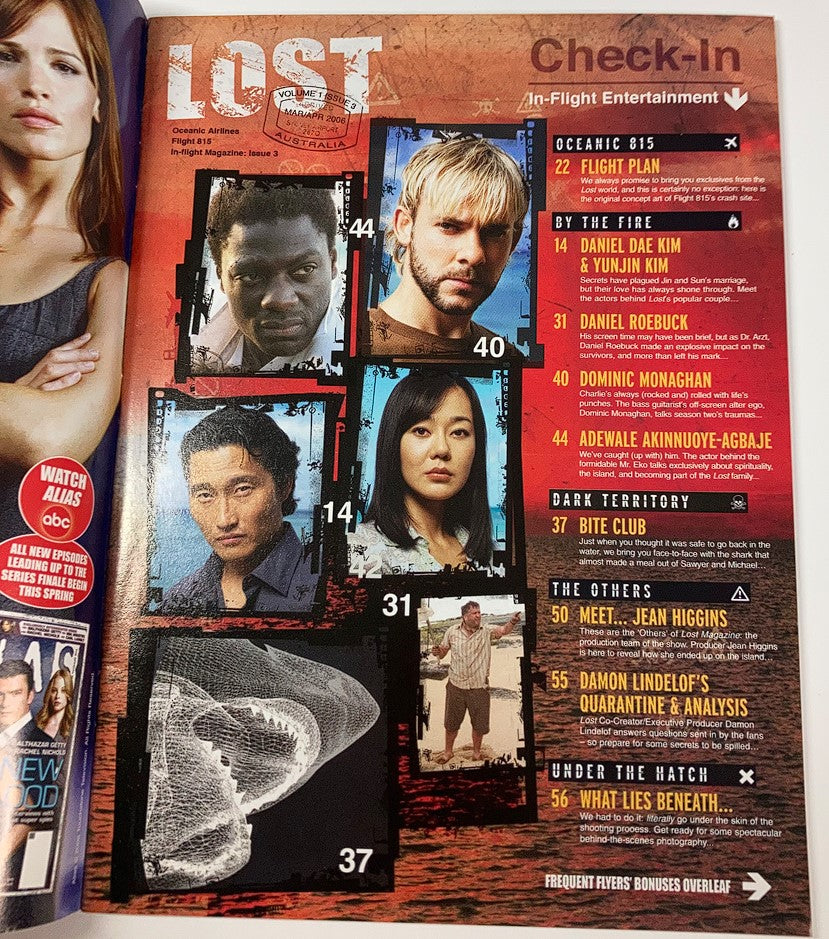 Lost The Official Magazine March 2006 No. 3 Josh Holloway as Sawyer No Label