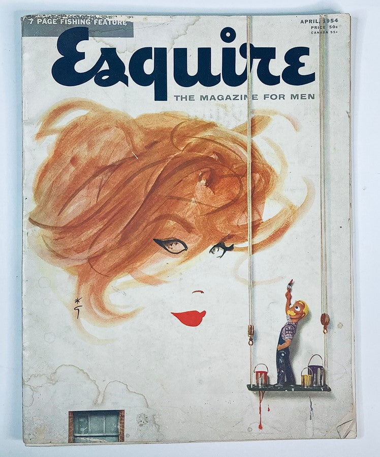 VTG Esquire Magazine April 1954 No. 245 Deborah Kerr The New Model No Label