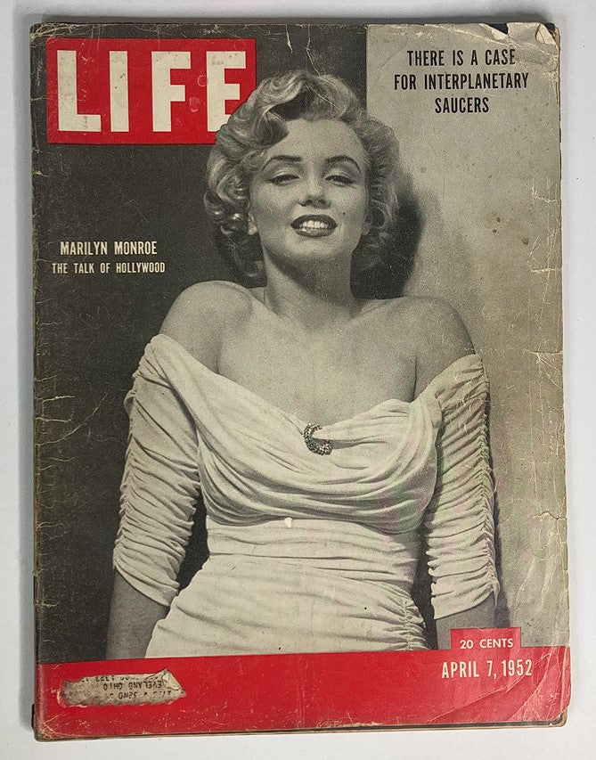 RES* VTG Life Magazine April 7 1952 Marilyn Monroe & President Bows Out