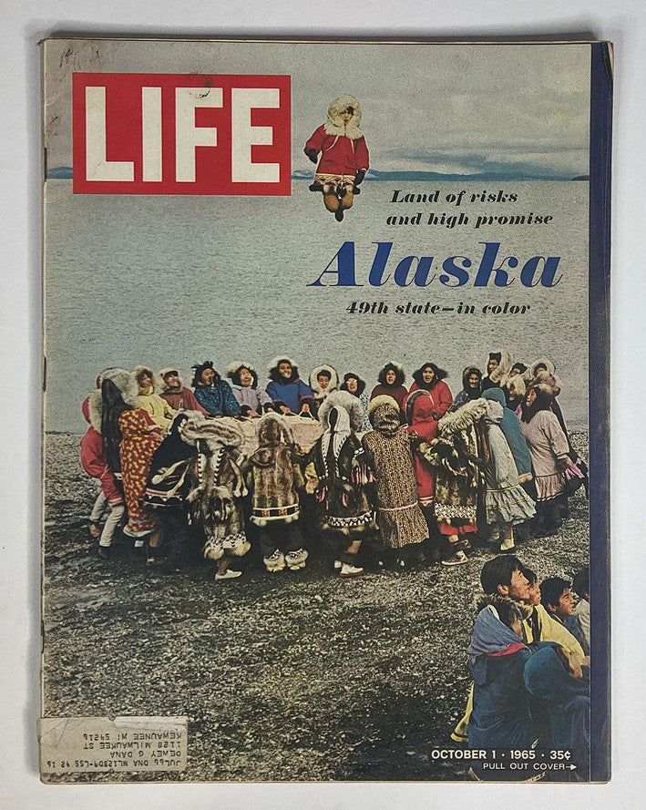 RES*Life Magazine October 1 1965 Vol 59 #14 Alaska Lively Jaunt Around Big State