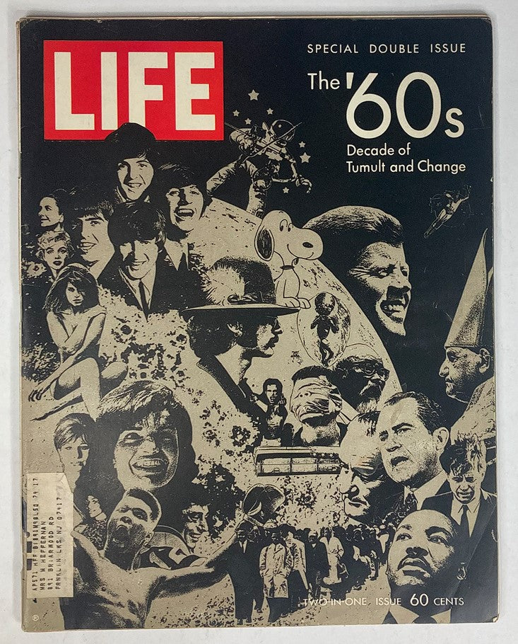 RES* Life Magazine December 26 1969 The ’60s Special Double Issue Marilyn Monroe