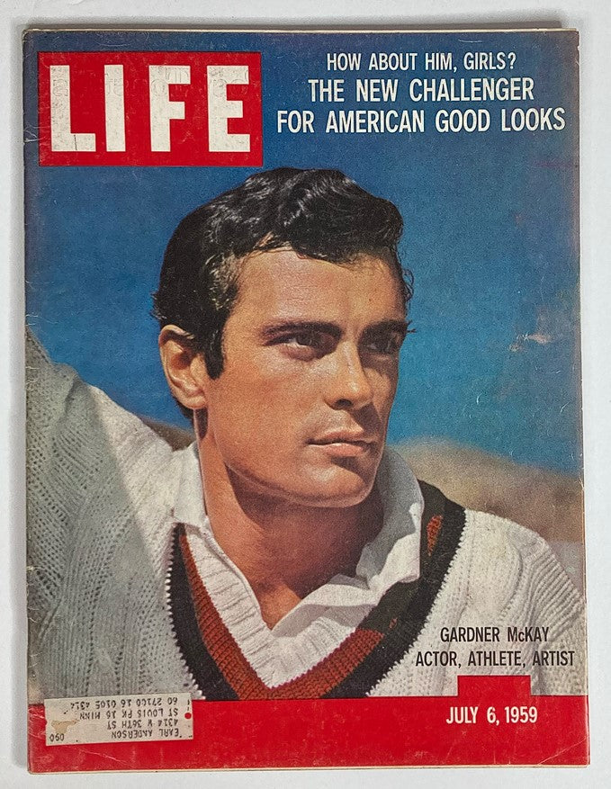 VTG Life Magazine July 6 1959 Vol 47 #1 Gardner McKay & Impostor Fred Demara