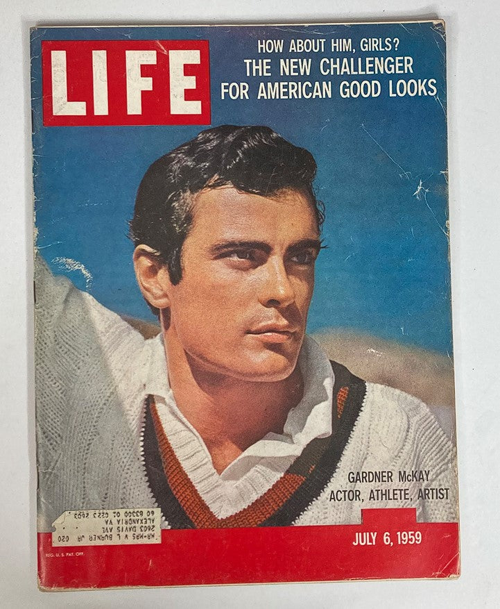 VTG Life Magazine July 6 1959 Gardner McKay How About Him, Girls?