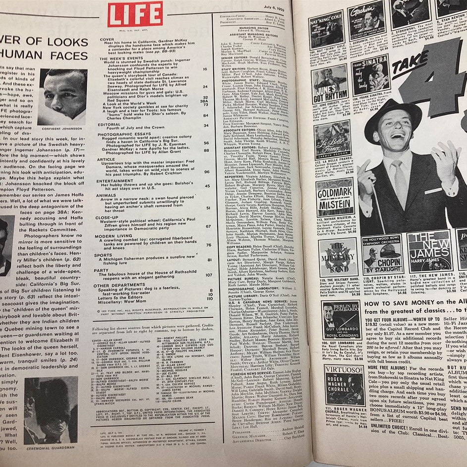 VTG Life Magazine July 6 1959 Gardner McKay How About Him, Girls?