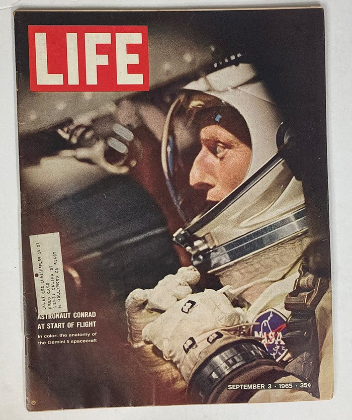 RES* VTG Life Magazine September 3 1965 Astronaut Conrad Start of Flight