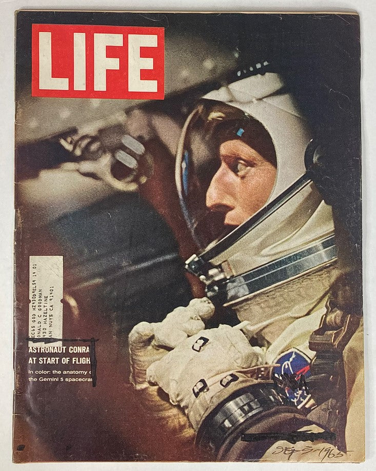 VTG Life Magazine September 3 1965 Vol 59 #10 Conrad Gemini Space Flight