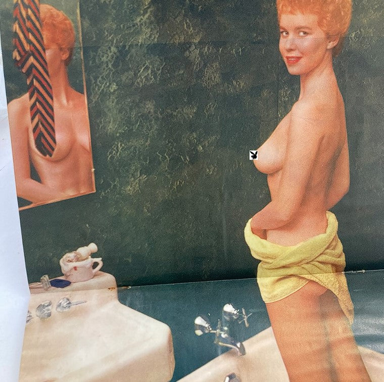 Playboy Magazine November 1955 Playmate Barbara Cameron w Centerfold No Label