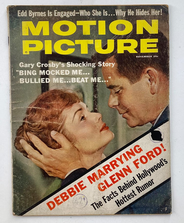 VTG Motion Picture Magazine November 1959 Debbie Reynolds & Glenn Ford No Label