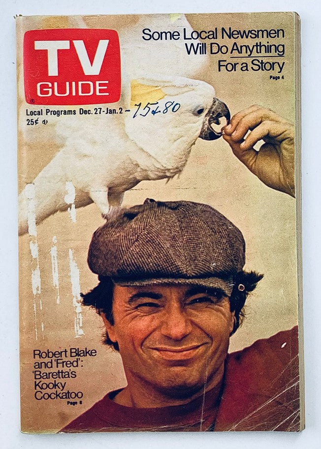 TV Guide Magazine December 27 1975 Robert Blake & Fred WA-Baltimore Ed.