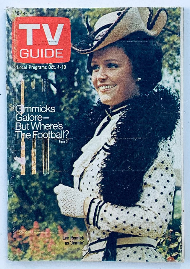 TV Guide Magazine October 4 1975 #1175 Lee Remick New Hampshire Ed.