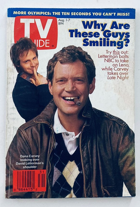 TV Guide Magazine August 1 1992 Dana Carvey Chicago Metro Ed. No Label