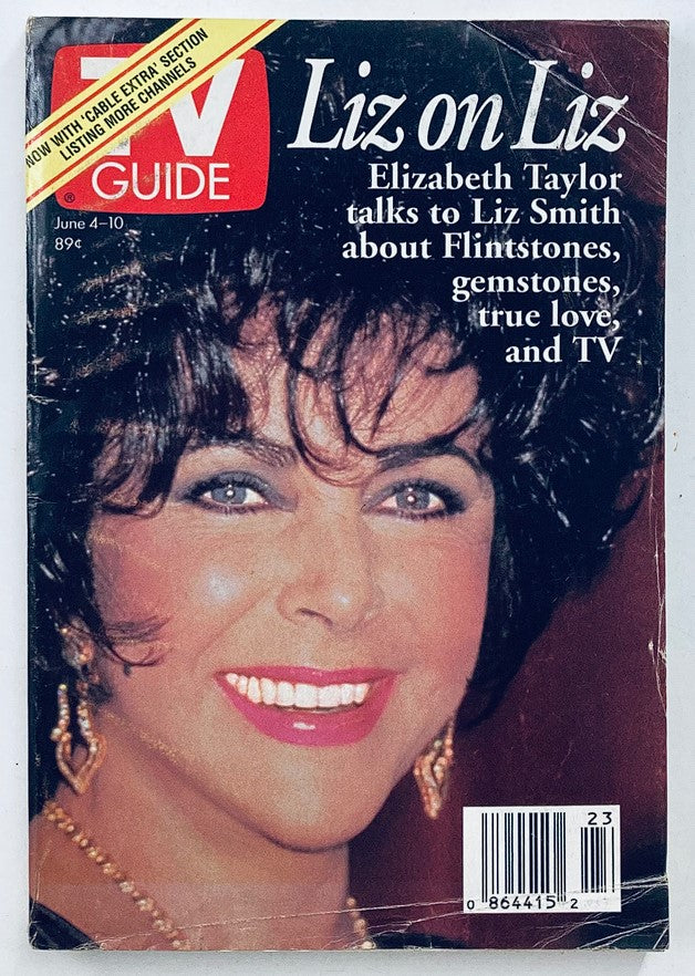 TV Guide Magazine June 4 1994 Elizabeth Taylor Chicago Metro Ed. No Label