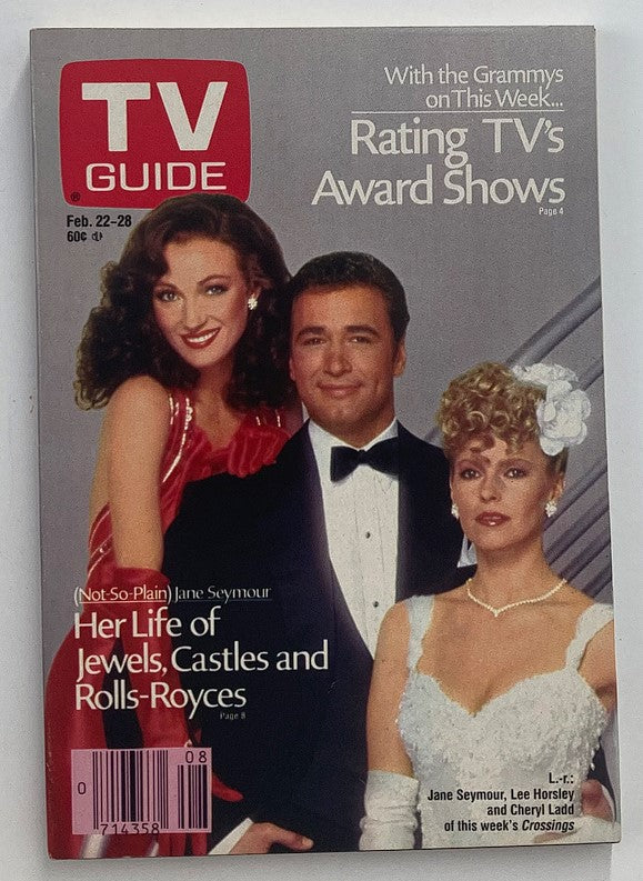 TV Guide Magazine February 22 1986 Lee Horsley Kentucky Ed. No Label