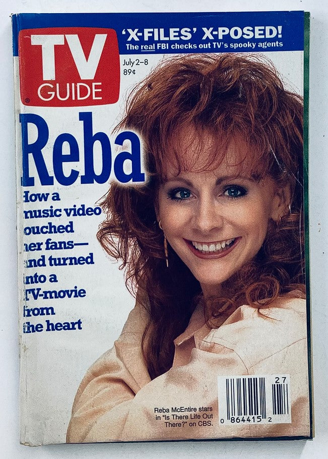 TV Guide Magazine July 2 1994 Reba McEntire Chicago Metro Ed. No Label