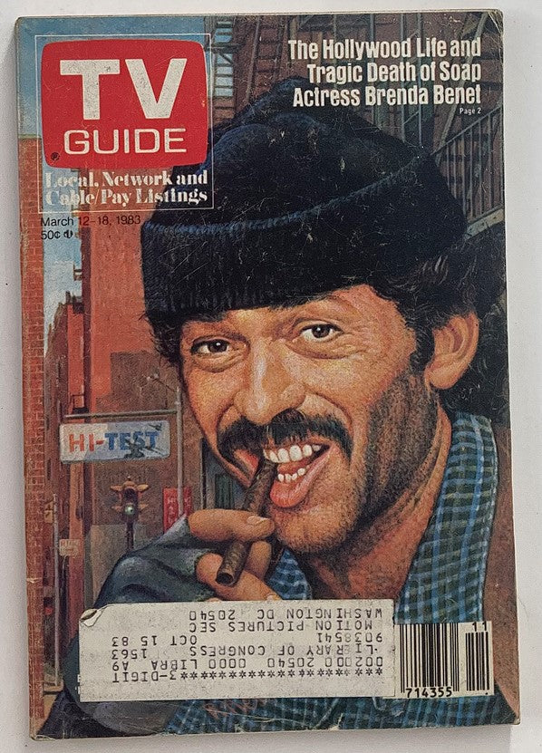 TV Guide Magazine March 12 1983 Bruce Weitz WA-Baltimore Ed.