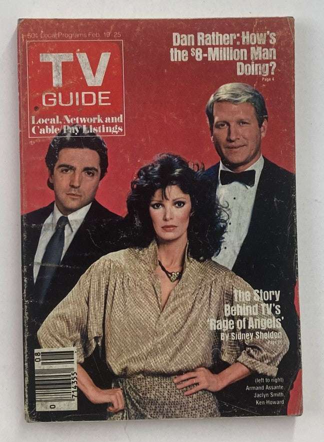 TV Guide Magazine February 19 1983 Armand Assante, Ken Howard PA Ed. No Label