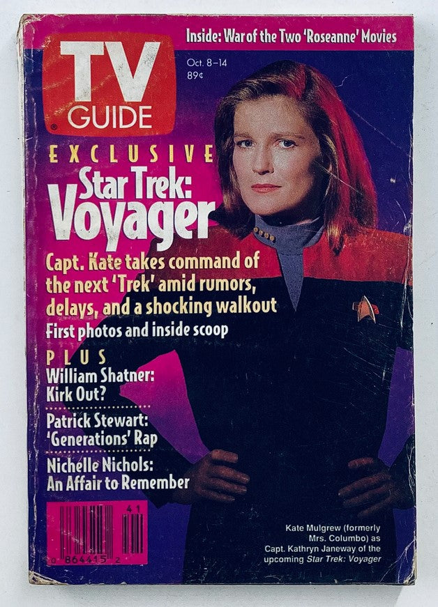 TV Guide Magazine October 8 1994 Kate Mulgrew Chicago Metro Ed. No Label