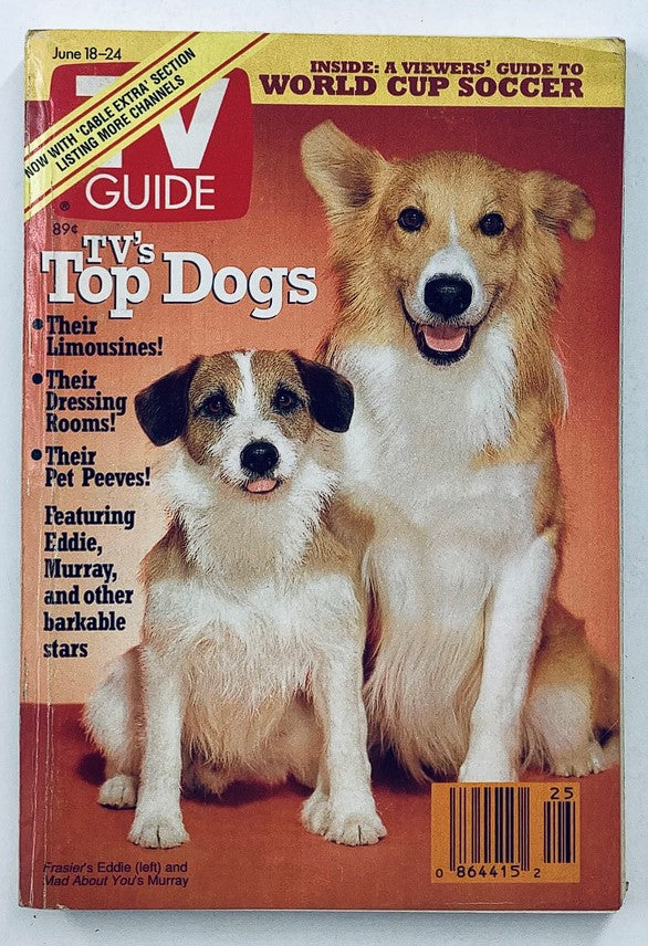 TV Guide Magazine June 18 1994 Maui and Moose Chicago Metro Ed. No Label