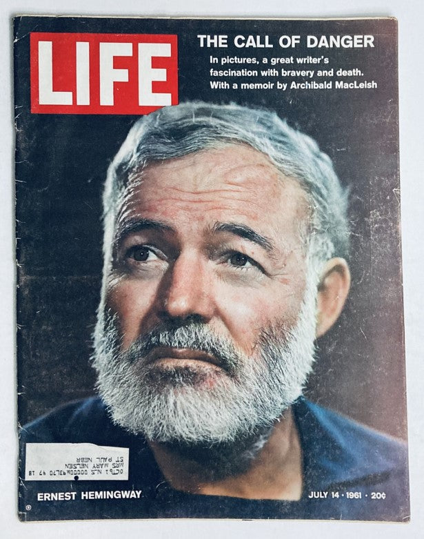 RES* VTG Life Magazine July 14 1961 Ernest Hemingway and His Memoir