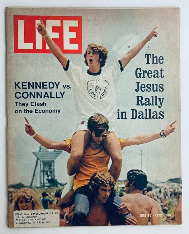 RES* VTG Life Magazine June 30 1972 Kennedy vs Connally They Clash