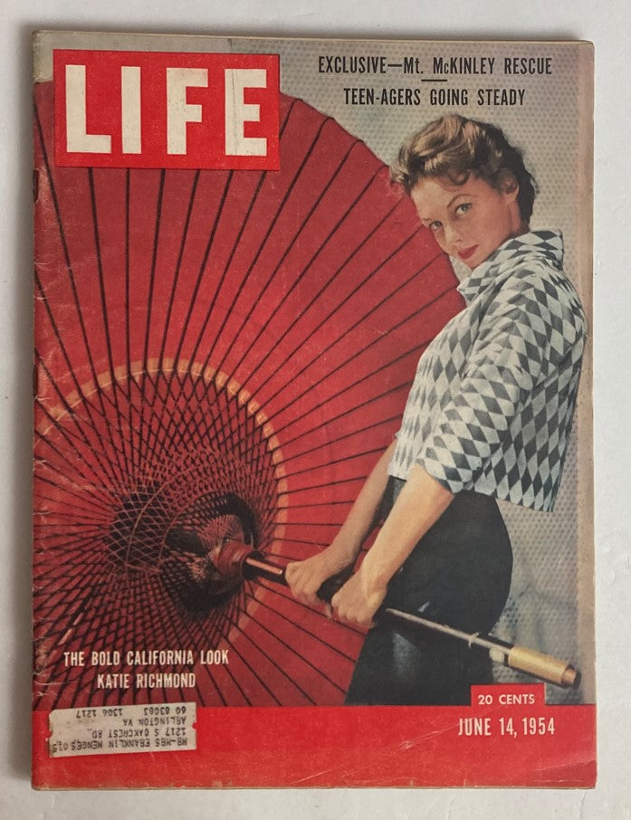 RES* Life Magazine June 14 1954 Vol 36 No. 24 Katie Richmond & The Face of China