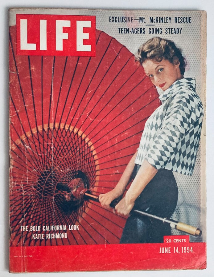 RES* Life Magazine June 14 1954 Vol 36 No. 24 Teen-Agers Going Steady No Label