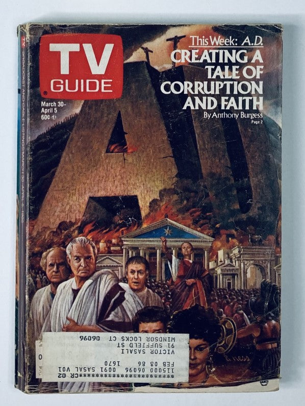 TV Guide Magazine March 30 1985 Tale of Corruption, Death Hartford-New Haven Ed.