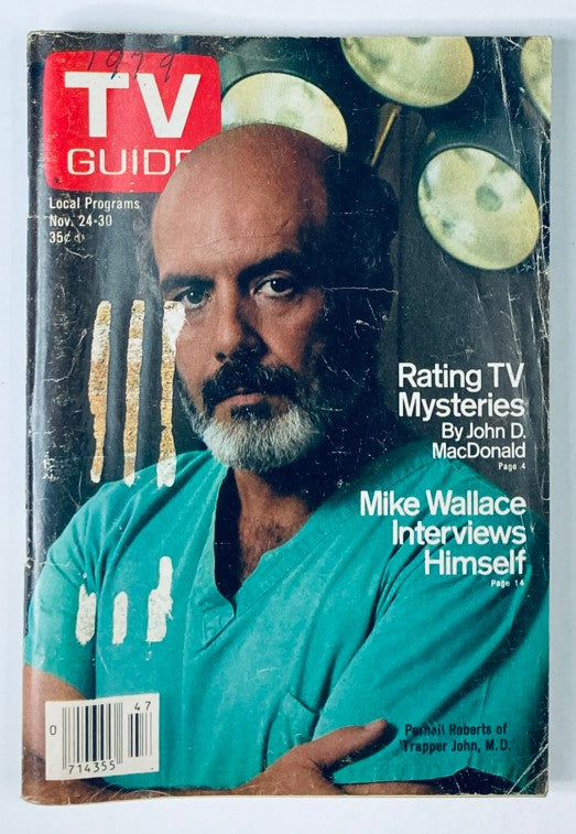 TV Guide Magazine November 24 1979 Pernell Roberts WA-Baltimore Ed.