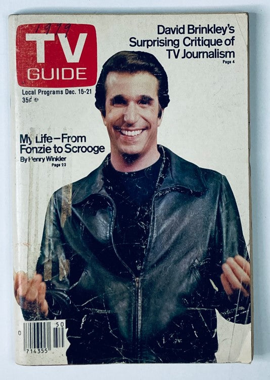 TV Guide Magazine December 15 1979 Henry Winkler WA-Baltimore Ed.